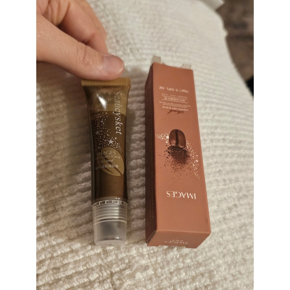 Images Coffee Lip Scrub 15g  new brown shimmer beauty
